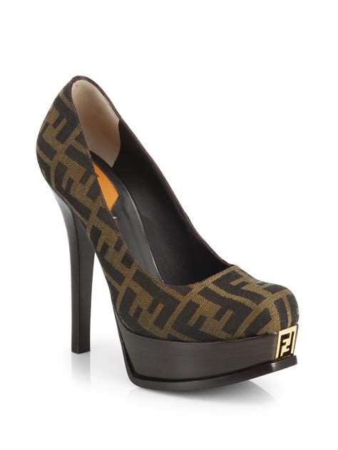 fendi pumps shoes|fendi high heel pumps.